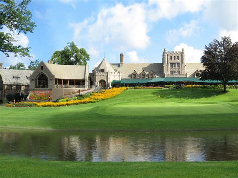 The 18th green and the clubhouse at the country club in brookline, which will host the 2022 us open golf tournament. The Park Country Club of Buffalo: Expansion & Renovations ...