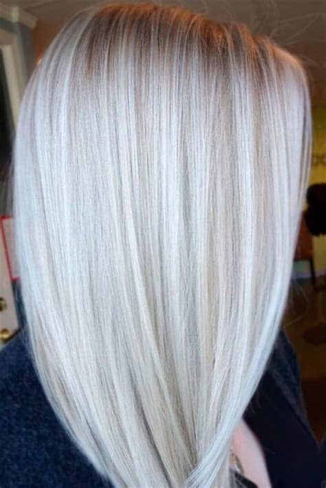 It can also be used to touch up highlights, keep trendy pastels looking crisp or give grays (natural or otherwise) those chic blue undertones. 90 Platinum Blonde Hair Shades And Highlights For 2020 ...