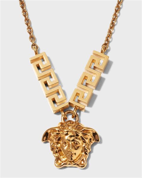 Versace Medusa Pendant Necklace Neiman Marcus