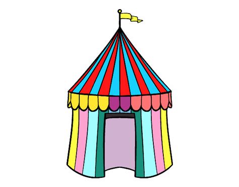 Dibujo de Carpa de circo pintado por en Dibujos net el día 19 05 20 a