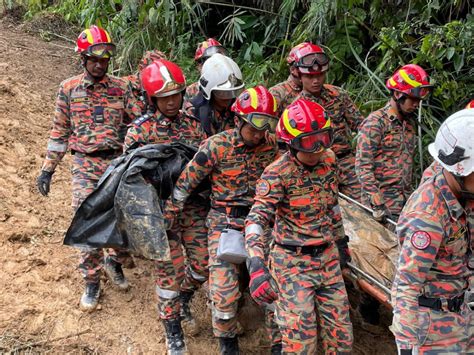 six bodies from batang kali landslide identified edgeprop my