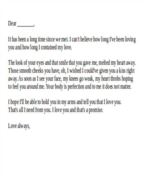 Free 35 Love Letter Templates In Pdf Ms Word