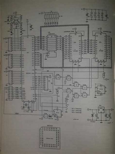 Microprocessor Schematic