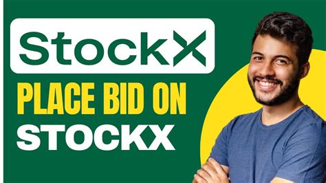 How To Place Bid On Stockx Full Guide Youtube