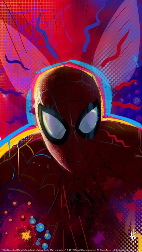 Spider Man Into The Spider Verse Illustration By Drawmart Telaraña De