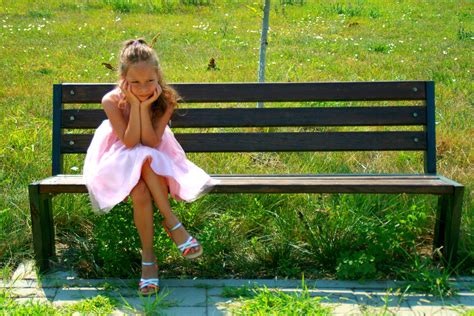 Free Photo Girl On The Bench Activity Bench Girl Free Download Jooinn