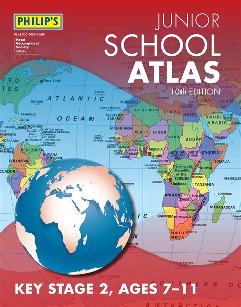 Philips Junior School Atlas 10th Edition By Hachette Uk