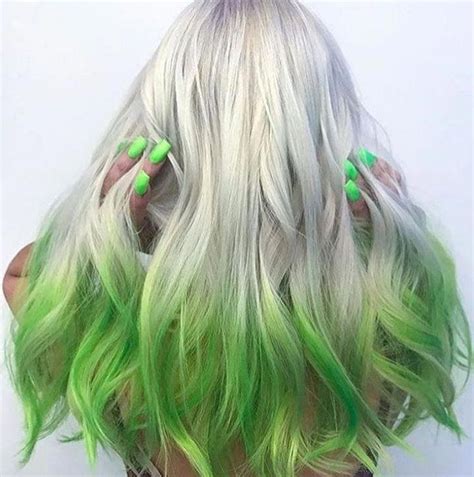 Pin On Green Hair