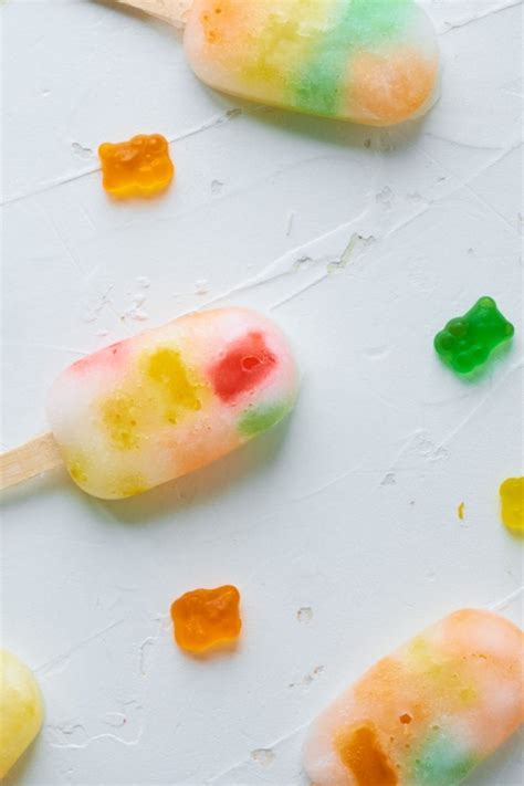 Gummy Bear Popsicles Recipe Mama Likes To Cook