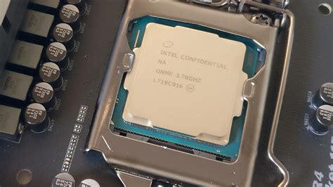 Intel Core I7 8700k Test Chip