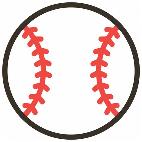 Ball Baseball Softball Icon Download On Iconfinder
