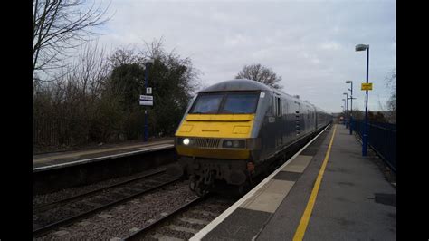 Hd Chiltern Class 67 And Dvt Sets Speed Through Kings Sutton 16022013