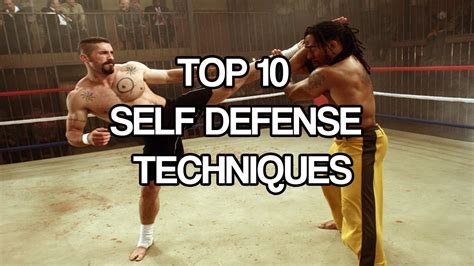 Top 10 Self Defense Techniques Youtube