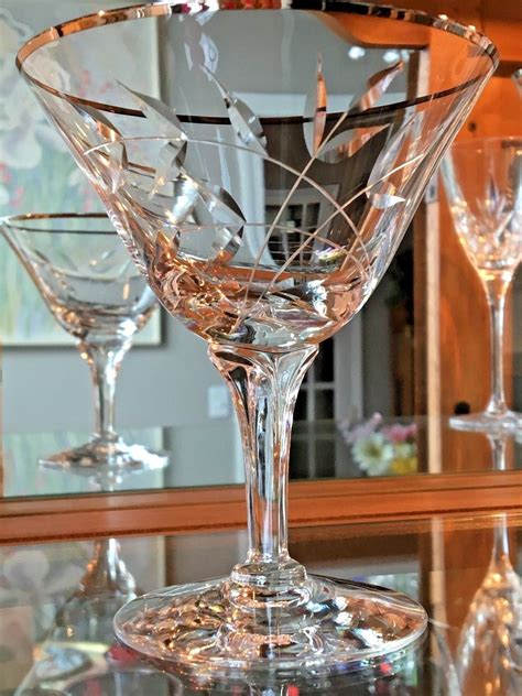 Fostoria Crystal Bridal Belle Champagne Sherbert 6072 Glass 5 Fostoria Crystal Glass Fostoria