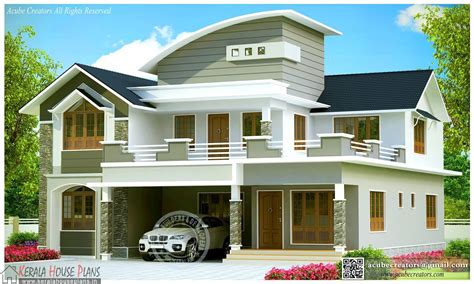 Beautiful Contemporary House Design Kerala Kerala House Plans Designs