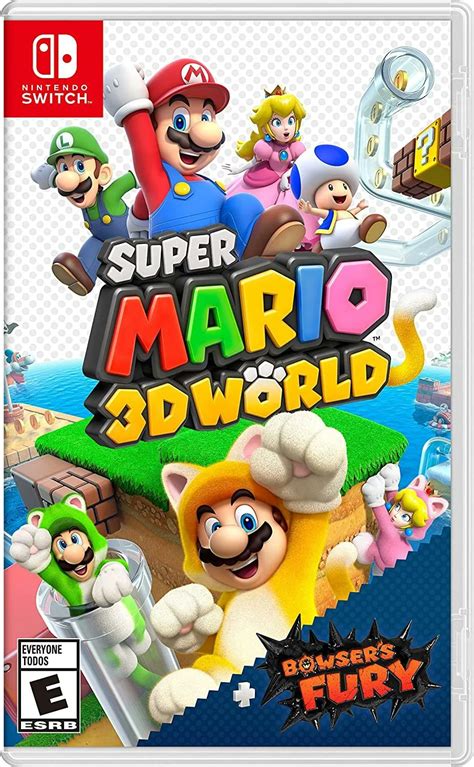 Boxart Definitivo De Super Mario 3d World Bowsers Fury Y Comparativa