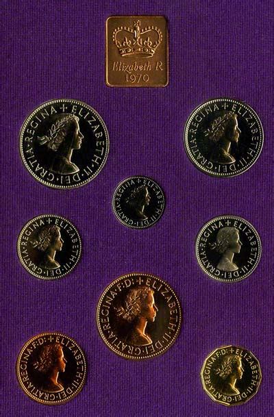 1970 British £sd Coin Sets