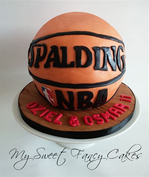 My Sweet Fancy Cakes Basketball Cake