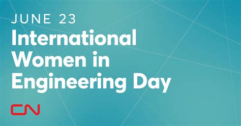 Canadian National On Twitter Happy International Women In Engineering