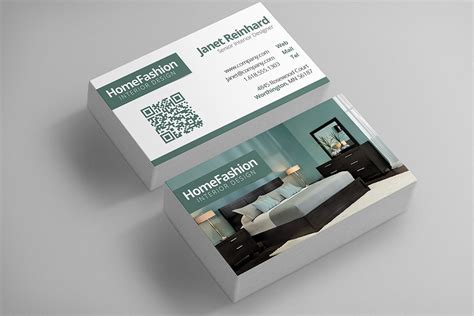 Thousands of interior design business card templates created by designcap card designer help you get inspirations to make a personalized and professional architect business card. Interior Design Business Cards | Creative Business Card Templates ~ Creative Market