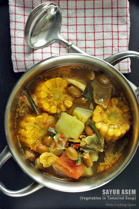 Check spelling or type a new query. Sayur Asem - Vegetables in Tamarind Soup | Recipe in 2020 ...