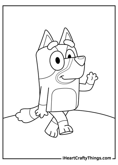 Bluey Coloring Pages Pdf Updated 2023