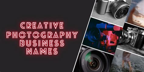 Top 49 Creative Photography Business Names To Inspire You