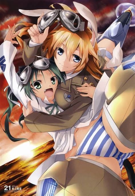 Strike Witches Lucchini And Shirley Strike Witches Japanese Anime Anime