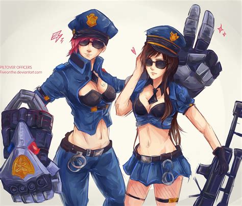 Officer Vi And Caitlyn Wallpapers And Fan Arts League Of Legends Lol Stats