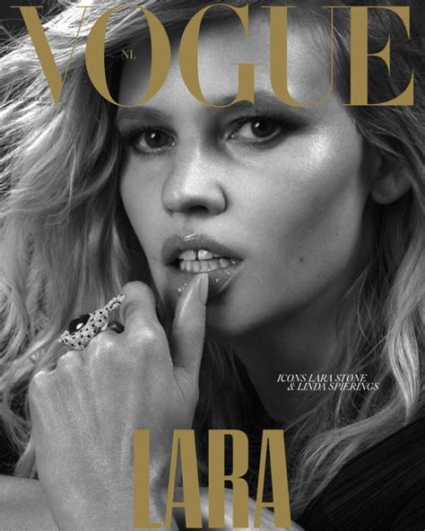 Lara Stone Linda Spierings Vogue Netherlands December 2022 Cover
