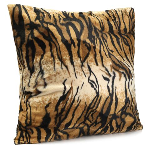 Leopard Animal Print Pattern Pillow Case Sofa Waist Throw Cushion Cover