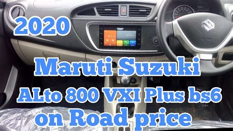 2020 maruti suzuki alto 800 engine and performance. Maruti Suzuki ALto 800 VXI Plus bs6 real review interior ...