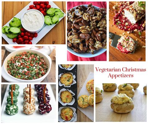 Start your meal off with healthy vegetarian appetizers that will please any crowd. Vegetarian Christmas Menu - Appetizers, Sides and Main Dishes