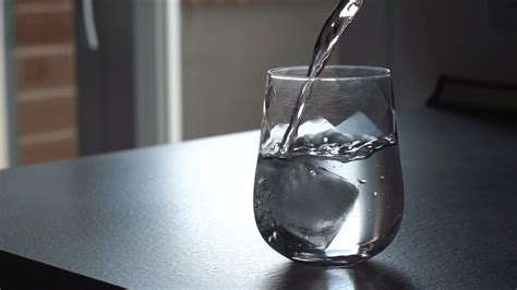 Pouring Water In A Glass Youtube