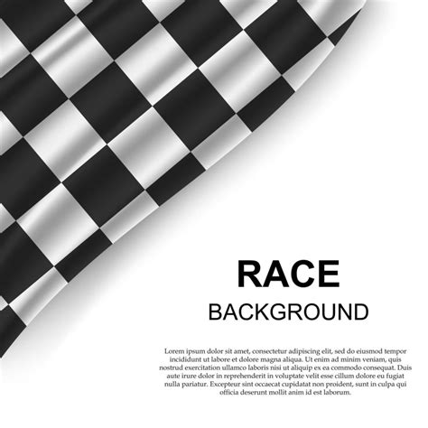 Checkered Flag Background Vector Illustration 8367636 Vector Art At