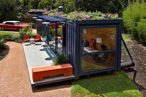 Container Guest House By Poteet Architects Wowow Home Magazine