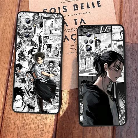 Attack Titan Cover Case Xiaomi Redmi 4x Case Redmi Note 7 Anime