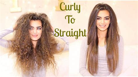 Go about three days and then repeat the process over again for straight hair. CURLY TO SHINY STRAIGHT HAIR! | ItsRimi - YouTube