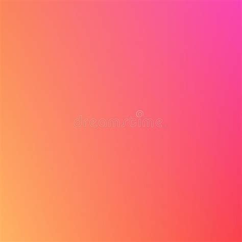 Abstract Gradient Backround In Pink And Orange Color Vector