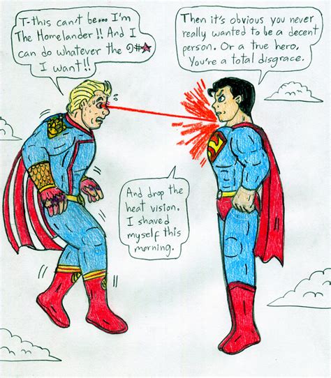 Superman Vs Homelander By Jose Ramiro On Deviantart