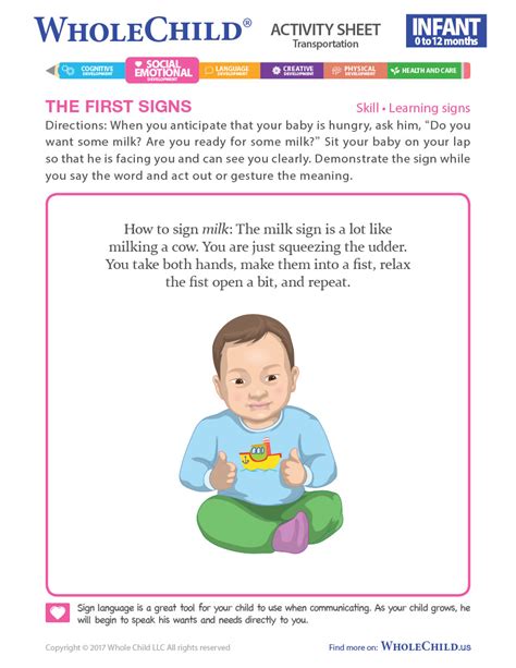 The First Signs Resources Whole Child