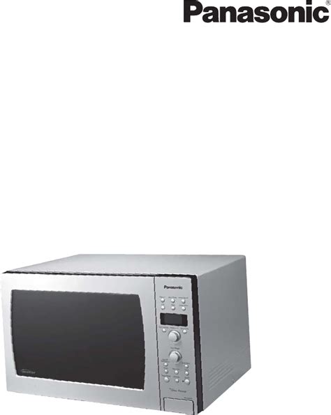 Demonstration mode this is to enable you to experiment setting various programs. Panasonic Microwave Oven NN-CD989S User Guide ...