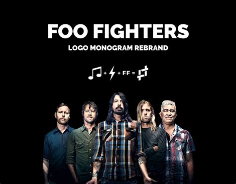 Foo Fighters Logo Monogram Rebrand Challenge On Behance