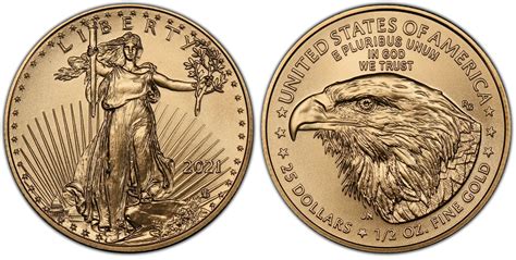 2021 25 Gold Eagle Type 2 Regular Strike Gold Eagles Pcgs Coinfacts