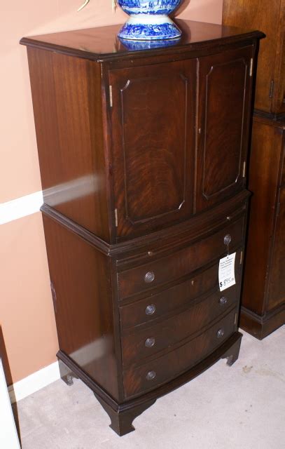 Maybe you would like to learn more about one of these? Another nice English bow front flame mahogany petite ...