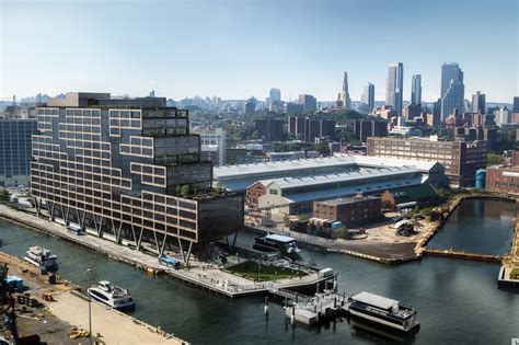 Brooklyn Navy Yard Debuts 16 Story Office Building At Dock 72 Curbed Ny
