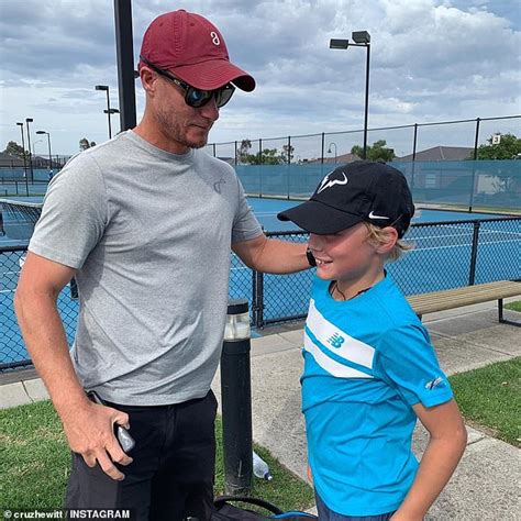 Lleyton Hewitt S Year Old Son Cruz Is Taking After His Dad And Wins His First Tennis