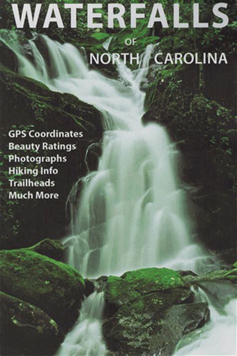 Waterfalls Of North Carolina Map