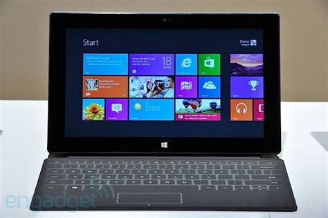 Hands On With Microsoft Surface For Windows Rt Touch Cover And Type