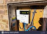 Pictures of British Gas Electric Meter Installation